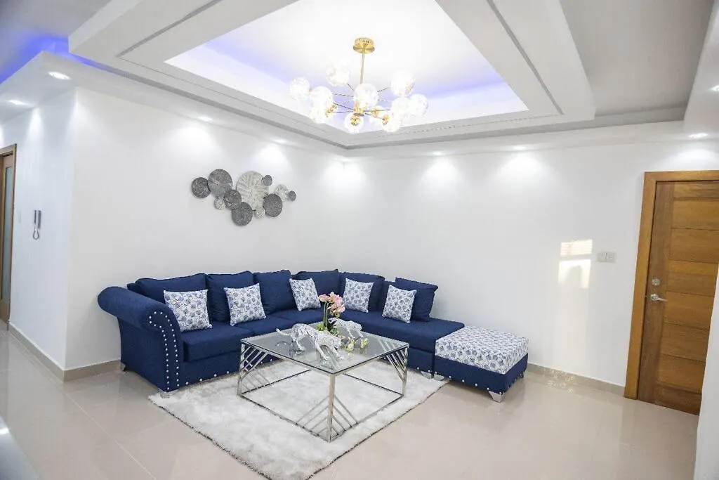 아파트 Lujoso Y Confortable Apartamento En 산토도밍고